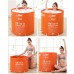 Bathtubs Freestanding Adult Folding Free Inflatable Bucket Household Fill Children's Leather Surface EPE - B07H7K6J3C